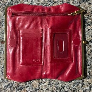 HOBO Lauren wallet! Red!